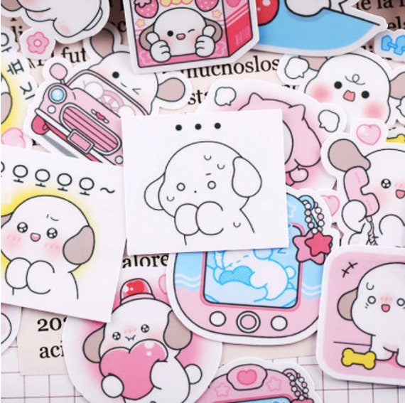 Kawaii Sticker Sheets, Cute Stickers, Korean Sticker Packs - 2 Pack