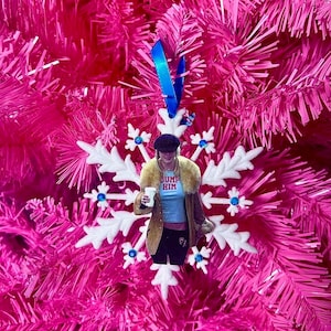 Britney Spears Snowflake Christmas Ornament Dump Him