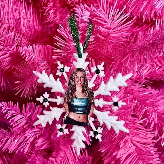 Britney Spears Snowflake Christmas Ornament You Drive Me Crazy - Etsy