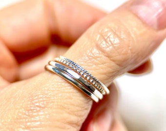 Set of 4 stacking rings