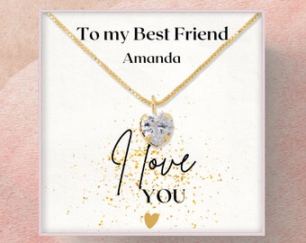 Bester Freund Geschenk, Bester Freund Halskette, Bestfriend Halskette, Geschenk für Freund, Freund für immer, Freundschaft Geschenk, BFF Geschenk, BFF Halskette