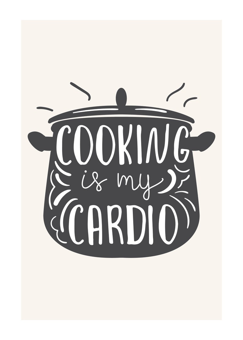 Kitchen Poster Set Kitchen Decor Set of 3 Prints Wall Etsy