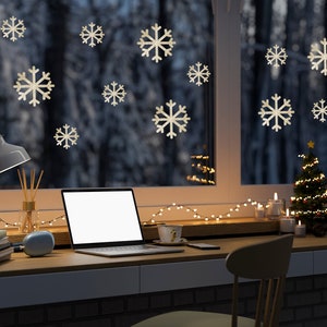 Christmas wall stickers, Christmas wall decal, Peal and stick, Easy to rearange, Easy removable, Kids room decal, Kids room stickers
