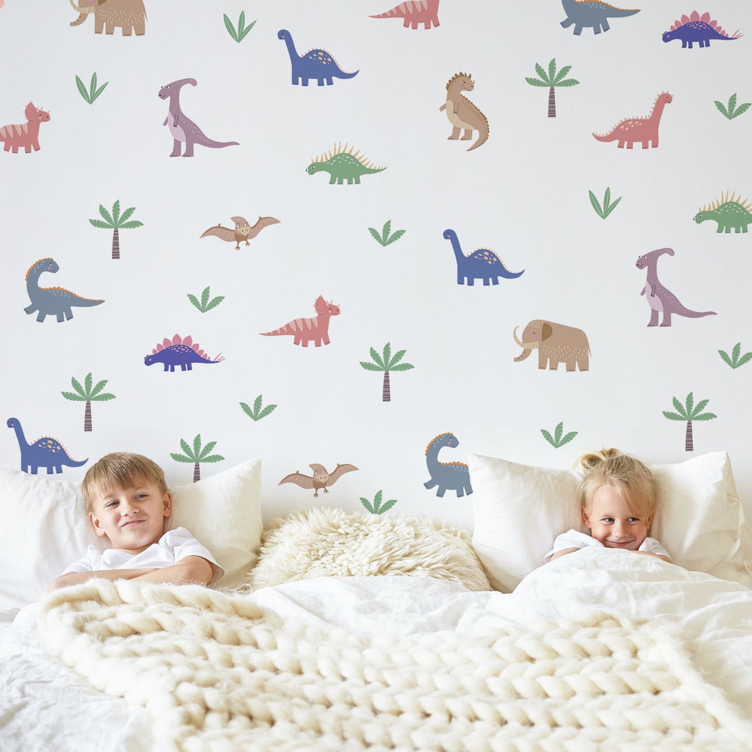 Dinosaurs Wall Stickers, Dinosaurs Wall Decal, Kids Room Wall Decal