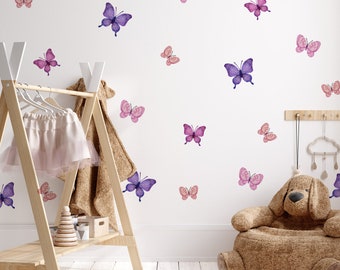 Sweet Butterfly Wall Decal Set in 2023