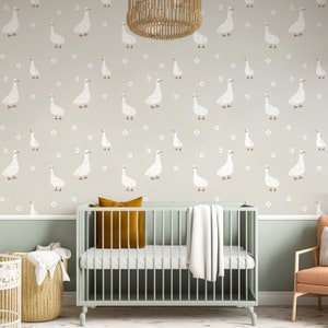 Muurstickers dieren, muursticker ganzen, kinderkamersticker, kinderkamerstickers, muurstickers gans