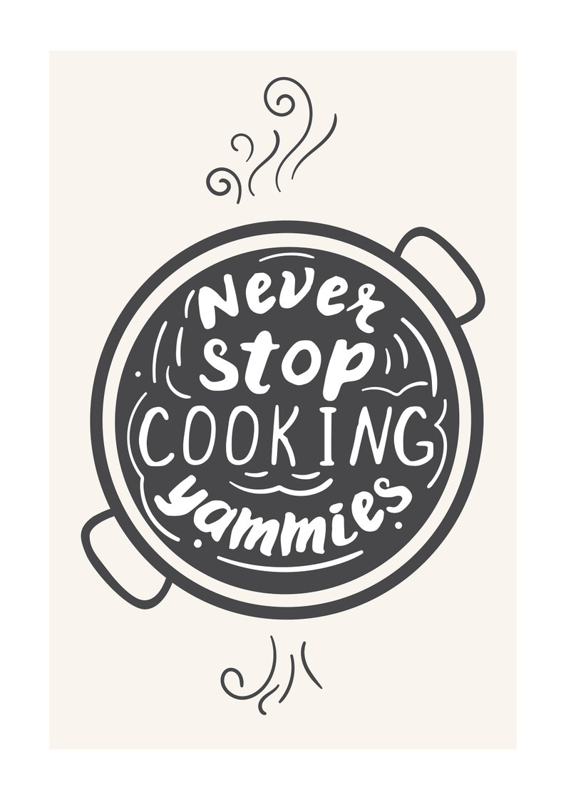 Kitchen Poster Set Kitchen Decor Set of 3 Prints Wall Etsy