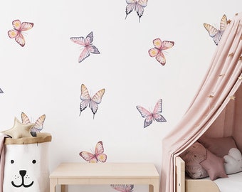 Butterfly Wall Stickers, Butterfly Wall Decal, Butterflies, Wall decor, Wall decoration, Kids room decoration, Stickers for kids
