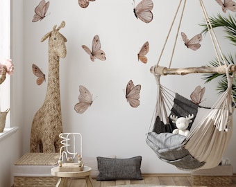 Butterfly Wall Stickers, Butterfly Wall Decal, Butterflies, Wall decor, Wall decoration, Kids room decoration, Stickers for kids