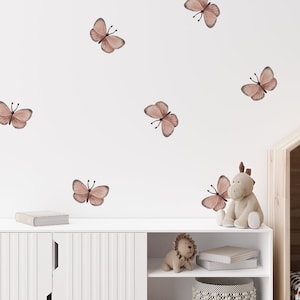 Muurstickers vlinder, muursticker vlinder, vlinders, boho wanddecoratie, wanddecoratie, kinderkamerdecoratie, stickers voor kinderen