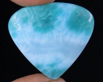 Superb Top Grade Quality Larimar Cabochon, Natural Larimar Cabochon, Wire Wrapping, Gemstone Pendant & Jewellery Making, Larimar Cabochon
