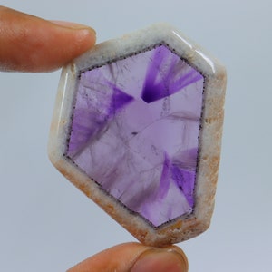 Unique Star Amethyst Slice, Wire Wrapping, Natural Amethyst Slice Stone, Jewellery Making, Star Amethyst Slice , Loose Star Amethyst Stone
