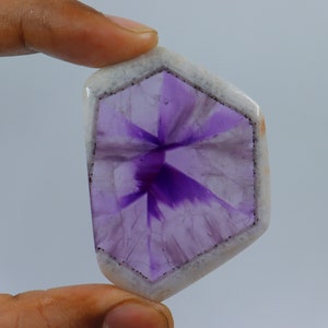 Unique Star Amethyst Slice, Wire Wrapping, Natural Amethyst Slice Stone, Jewellery Making, Star Amethyst Slice , Loose Star Amethyst Stone