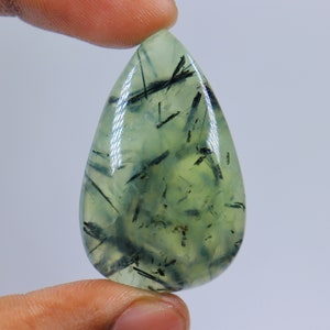 Fabulous Prehnite Cabochon, Wire Wrapping, Gemstones, Jewellery Making, Prehnite Cabochon, Loose Stone, Healing Stone, Prehnite Crystal.
