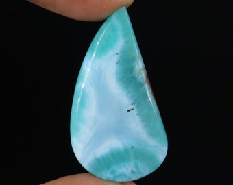 Superb Top Grade Quality Larimar Cabochon, Natural Larimar Cabochon, Wire Wrapping, Gemstone Pendant & Jewellery Making, Larimar Cabochon