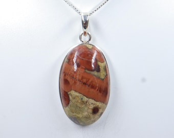 Marvelous Quality Peanut Obsidian Sterling Silver Necklace, Natural Peanut Obsidian Pendant with silver chain, Handmade Pendant,Gift Pendant