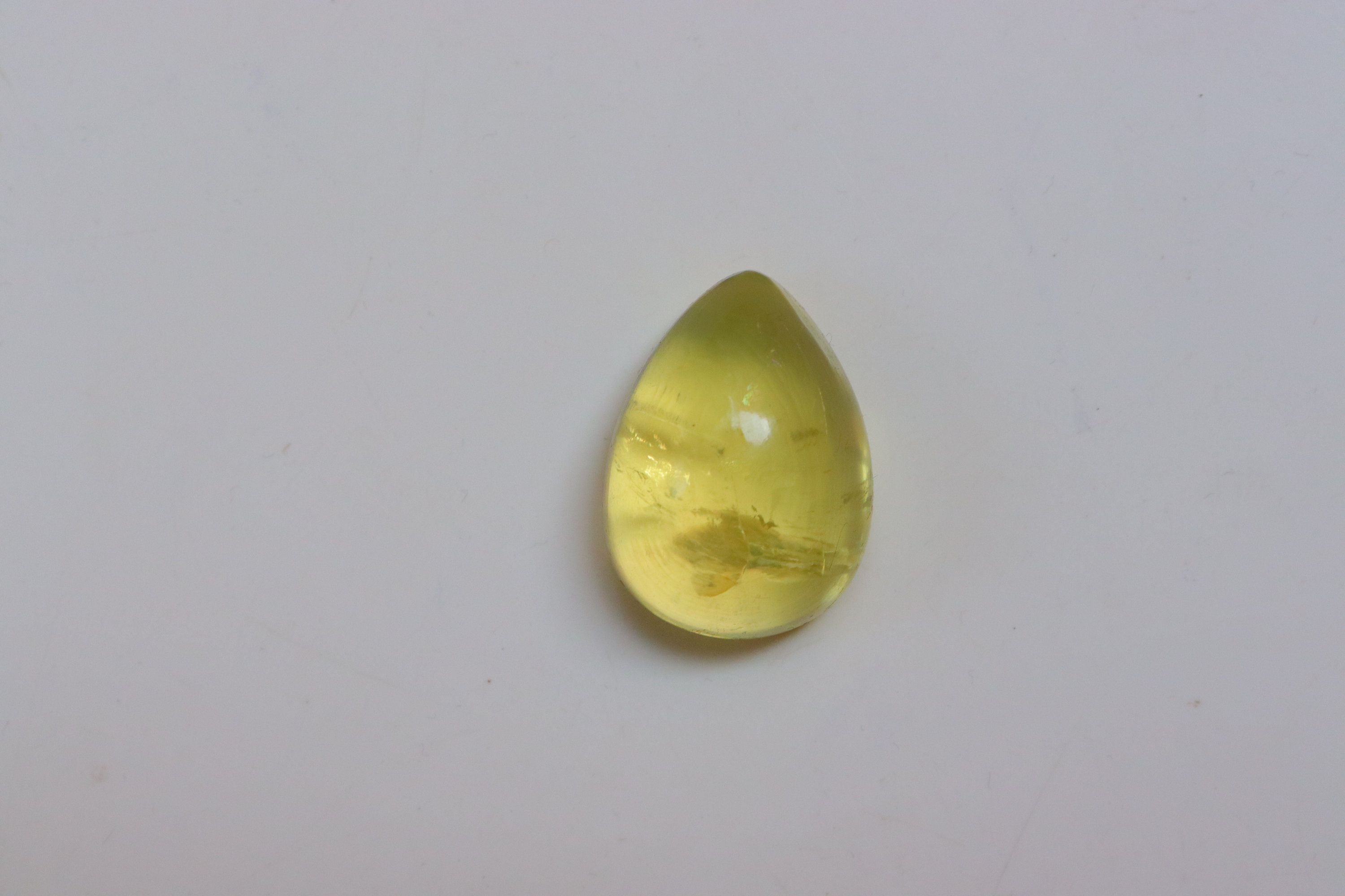 最高級品質、レモンクォーツカボション、天然レモンクォーツ