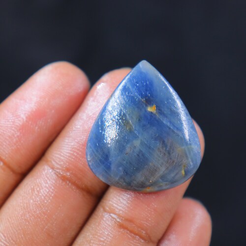 Very Rare Blue Sapphire Cabochon, Wire Wrapping, Gemstone, Natural Blue Sapphire Stone, Jewellery Making, Blue Sapphire Cab, Loose shops Stone.