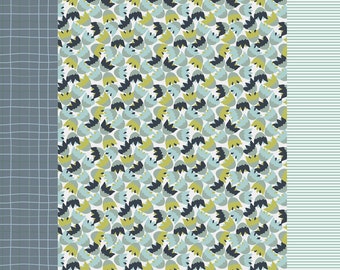 Moda - Greenstone -  Lollies Raincloud Fabric-sold by the half yard, cut continuously