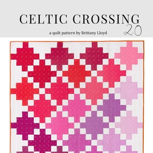 Lo & Behold Stitchery - Celtic Crossing 2.0 - Paper Pattern