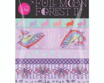 Cintas Renaissance - Paquete de cintas Tula Pink Full Moon Forest II - Blossom
