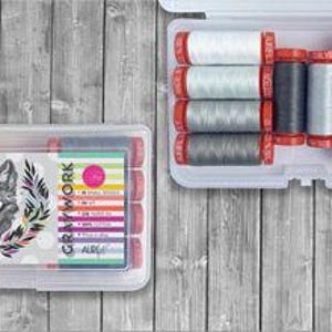 Aurifil - Tula Pink Graywork Threads (10 Small Spools)