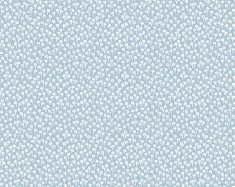 Rifle Paper Co. - Basics - Tapestry Dot - Blue Fabric-sold by the half yard, cut continuously