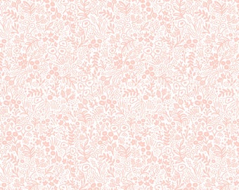 Rifle Paper Co. - Basics - Tapestry Lace - Blush Fabric-sold by the half yard, cut continuously