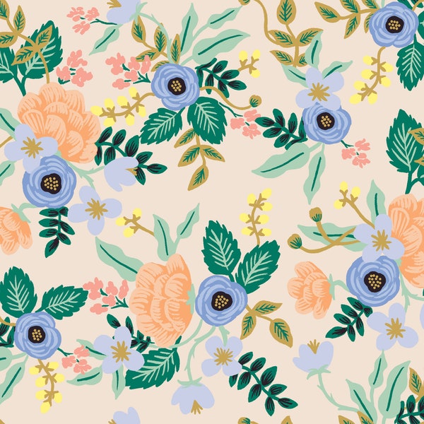 Rifle Paper Co. - Primavera - Birch - Blush Fabric