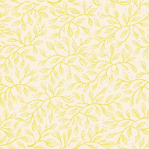 Ruby Star Society - Glow Garden - Wandering Vine Natural Fabric -sold by the half yard, cut continuously
