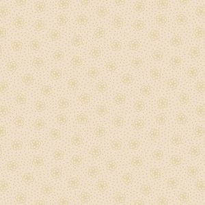 Lewis & Irene - Celtic Fairies - Celtic Flowers on Dark Cream Metallic Fabric-sold by the half yard, cut continuously