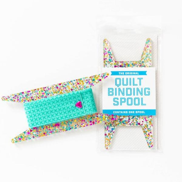 Stitch Supply Co. - Glitter Binding Spool Teal/Pink/Gl