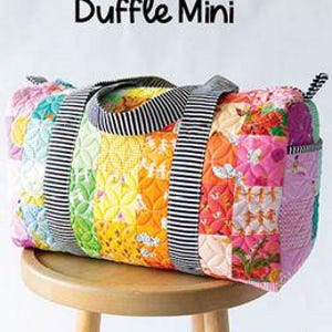 Knot and Thread - Patchwork Duffle Mini - Paper Pattern