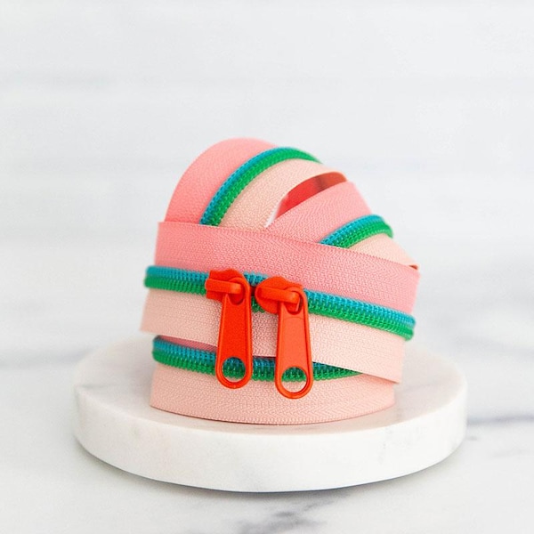 Stitch Supply Co. - 30" Zipper - Coral Springs