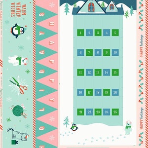 Ruby Star Society - Peppermint Please Countdown Packaged Panel