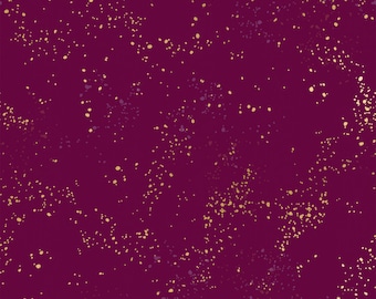 Ruby Star Society - Speckled - Metallic Purple Velvet Fabric-sold by the half yard, cut continuously