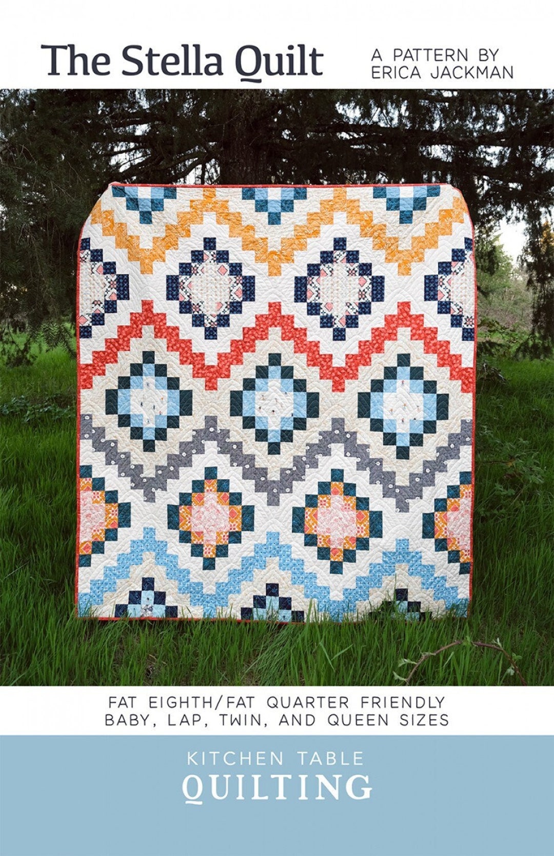 Kitchen Table Quilting - the Stella Quilt - Paper Pattern - Etsy