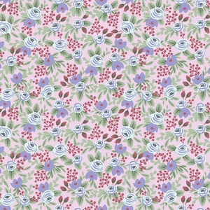 Rifle Paper Co. - Easter - Rosa - Lilac Fabric-sold by the half yard, cut continuously