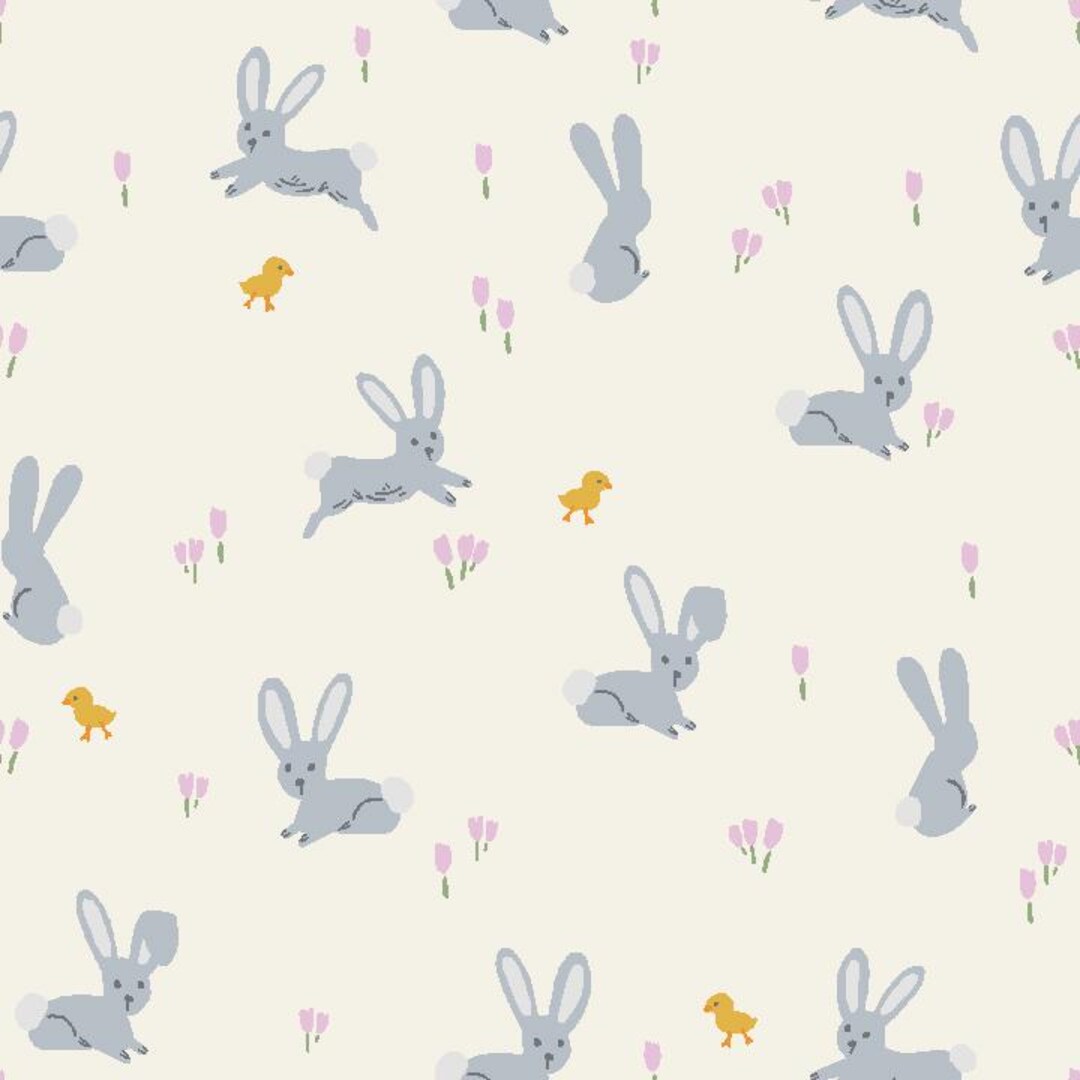 Rifle Paper Co. Spring Farm Embroidered Easter Ornament Set of 5 main image 1