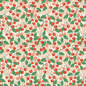 Rifle Paper Co. - Orchard - Cherry Blossom - Cream Fabric-sold by the half yard, cut continuously