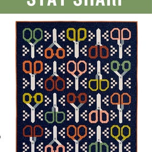 Pen & Paper Patterns - Stay Sharp Quilt - Paper Pattern