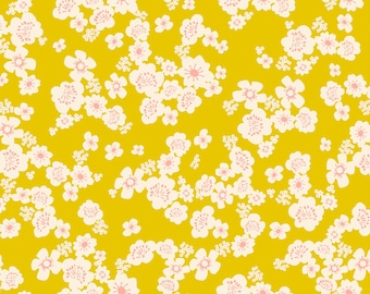 Ruby Star Society - Paper Cuts 2 - Hana Golden Hour Double Gauze Fabric- sold in half yard increments, cut continuously