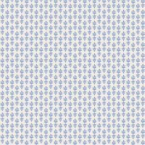 Rifle Paper Co. - Camont - Petal Blue Fabric-sold by the half yard, cut continuously