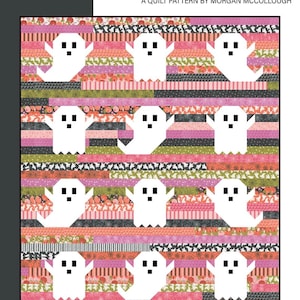 Modernly Morgan - Jelly Ghosts Quilt - Paper Pattern