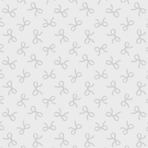 May include: A seamless pattern featuring light gray bows on a pale gray background. The bows are evenly spaced and repeated across the surface, creating a delicate and elegant design. This pattern is suitable for various craft projects.