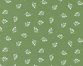 Moda - Emma - Whimsy - Fresh Grass Fabric-sold by the half yard, cut continuously