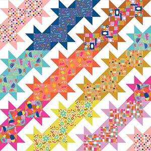 Holly Clarke Design - Twinkle Pop Quilt - Paper Pattern
