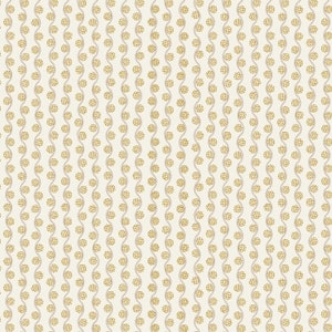 Rifle Paper Co. - Curio  - Thistle - Cream Metallic Fabric-sold by the half yard, cut continuously