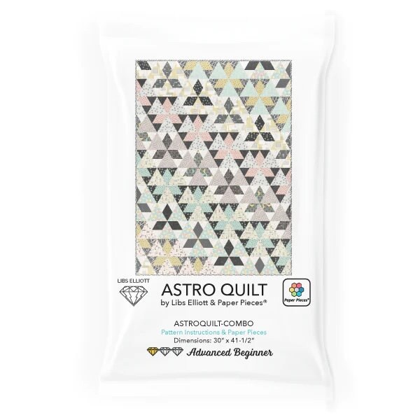 Astro Quilt Complete Paper Pieces Pack & Pattern