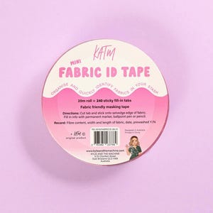 Kylie and The Machine - Mini Fabric ID Tape